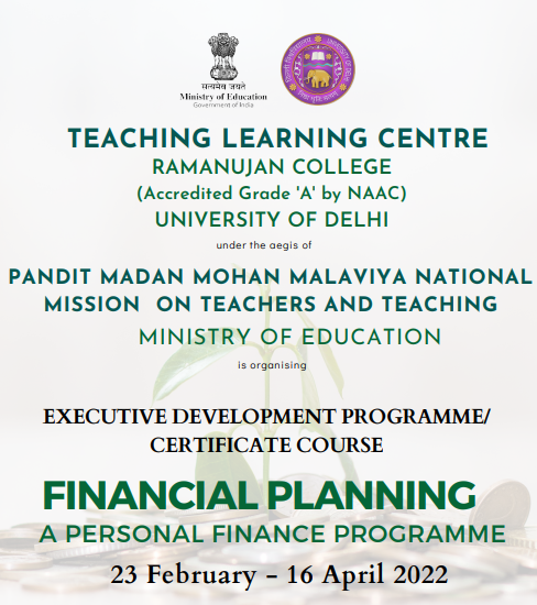 FINANCIAL PLANNING: A PERSONAL FINANCE PROGRAMME BM3STC02